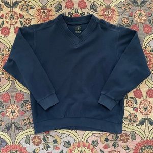 Nike Golf V-neck Pullover Men’s L Navy